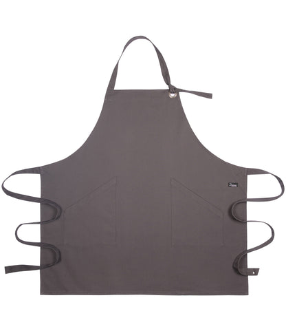 Dennys Canvas Apron with Metal Eyelets