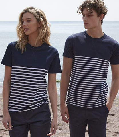 Front Row Unisex Breton Striped T-Shirt