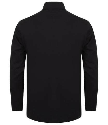 Henbury Long Sleeve Roll Neck Top