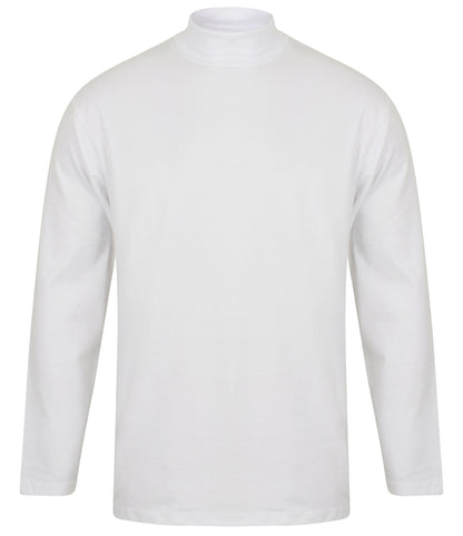 Henbury Long Sleeve Roll Neck Top