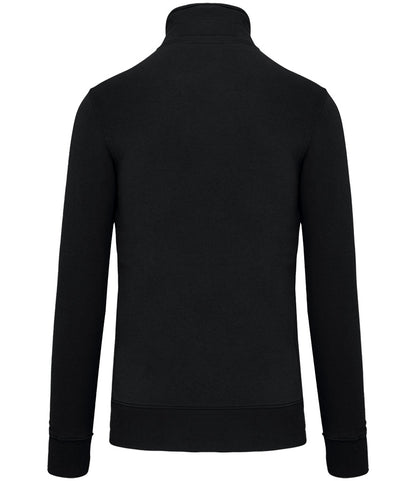 Kariban Zip Neck Sweatshirt