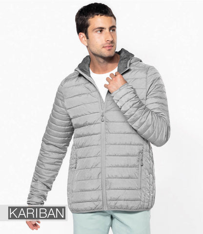 Kariban Lightweight Hooded Padded Jacket