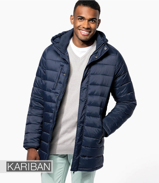 Kariban Lightweight Long Padded Parka Jacket