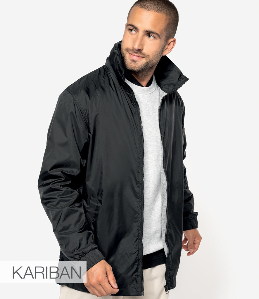 Kariban Lined Windbreaker Jacket