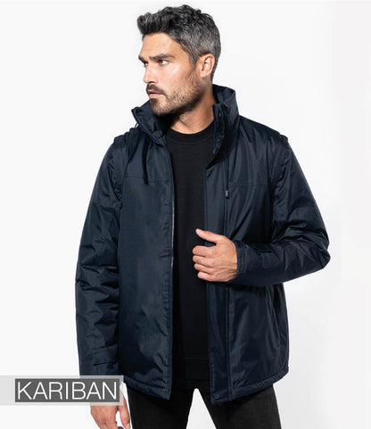 Kariban Factory Zip Off Sleeve Jacket