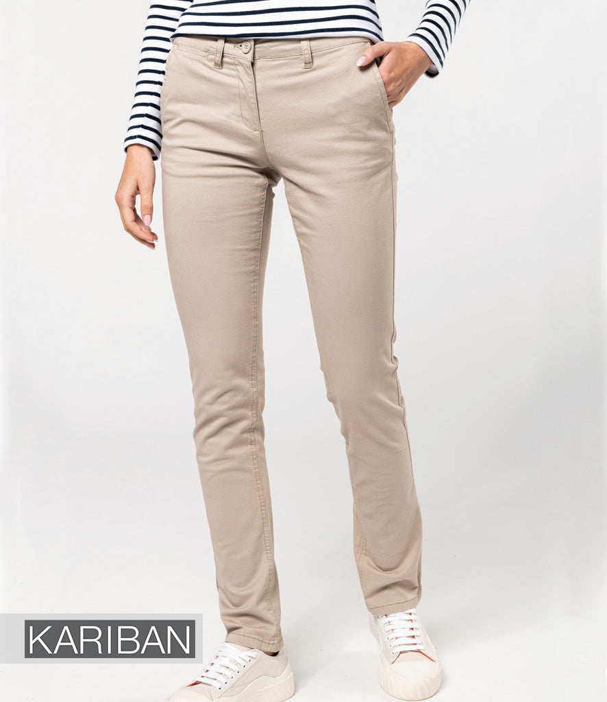 Kariban Ladies Chino Trousers