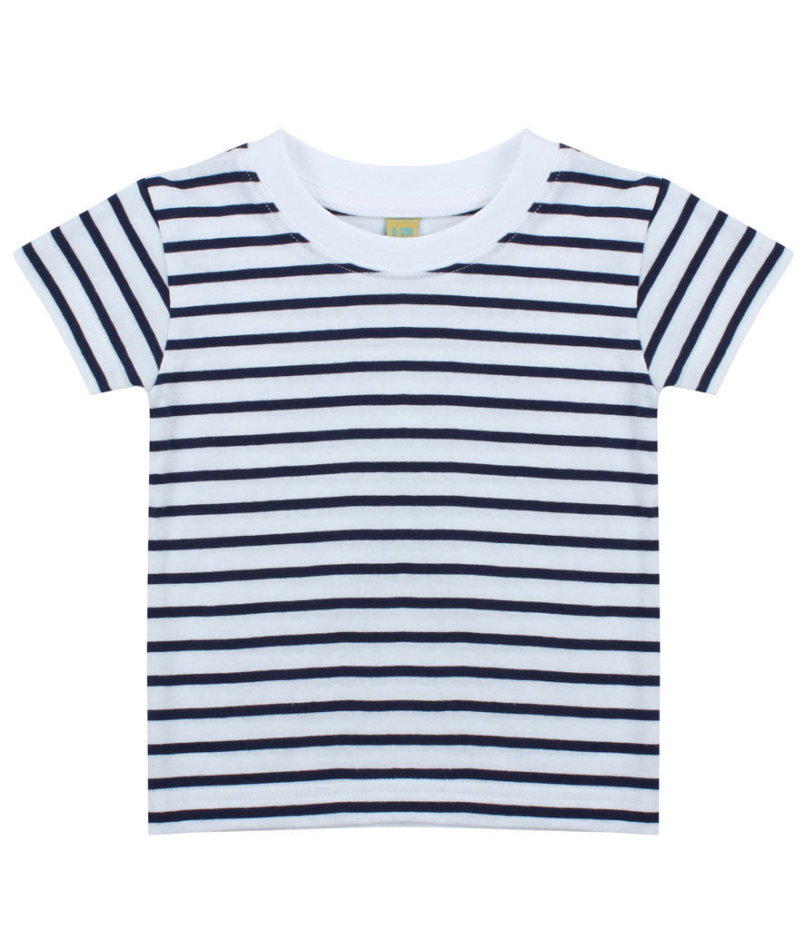 Larkwood Baby/Toddler Striped Crew Neck T-Shirt