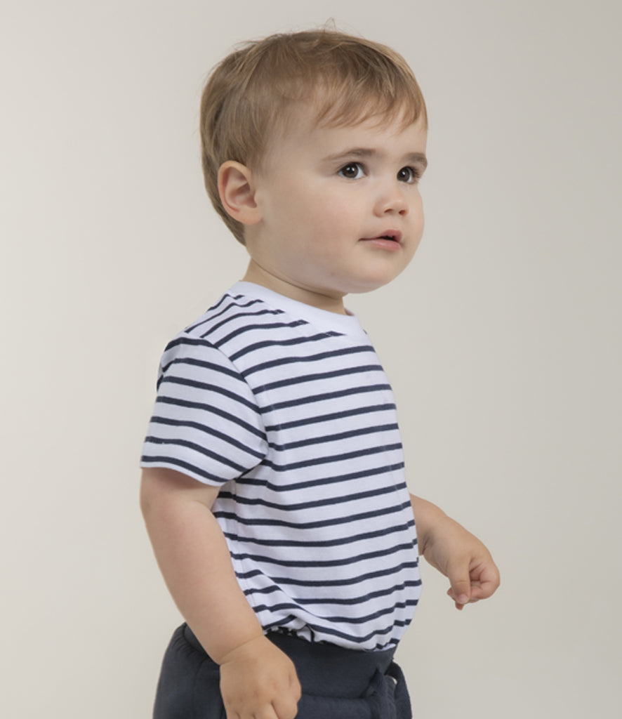 Larkwood Baby/Toddler Striped Crew Neck T-Shirt