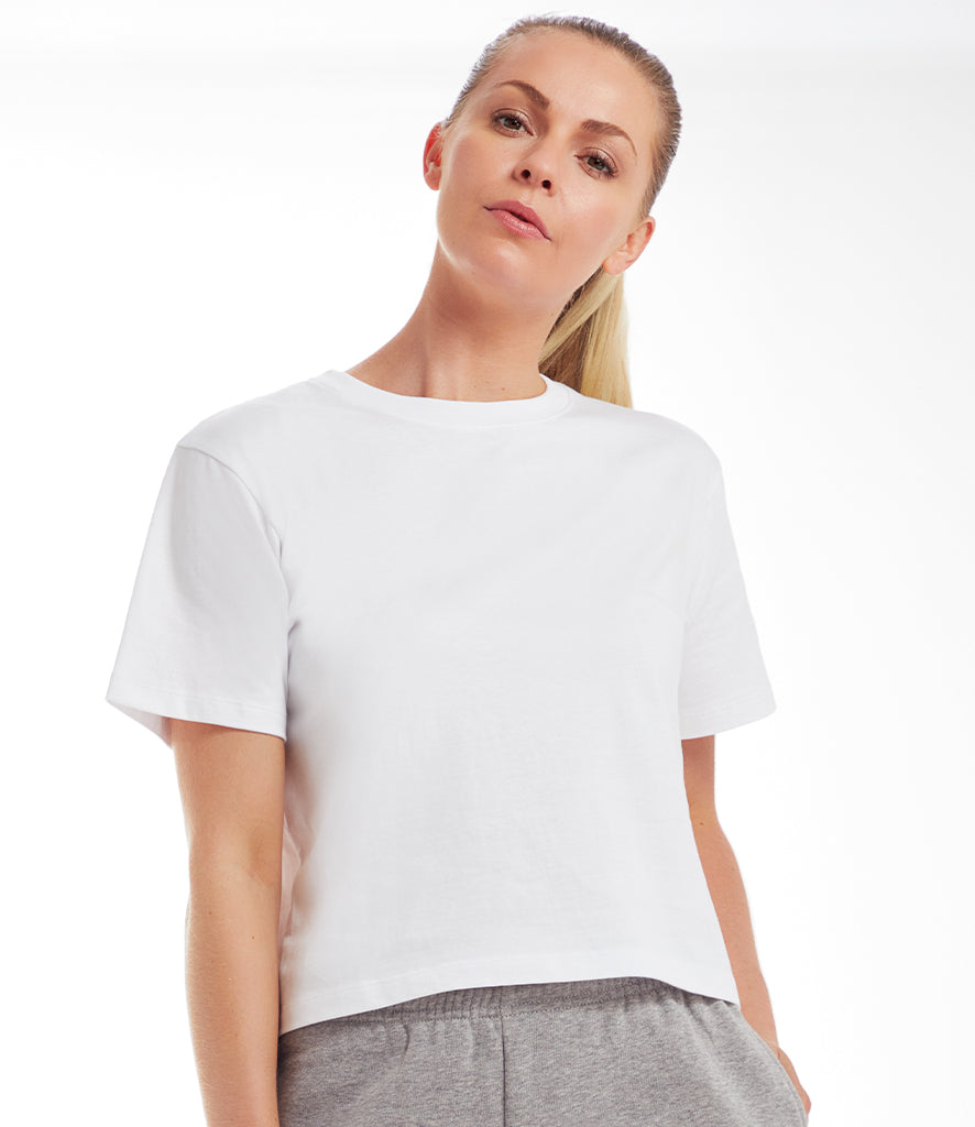 Mantis Ladies Cropped Heavy T-Shirt