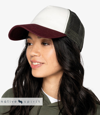 Native Spirit 5 Panel Trucker Cap