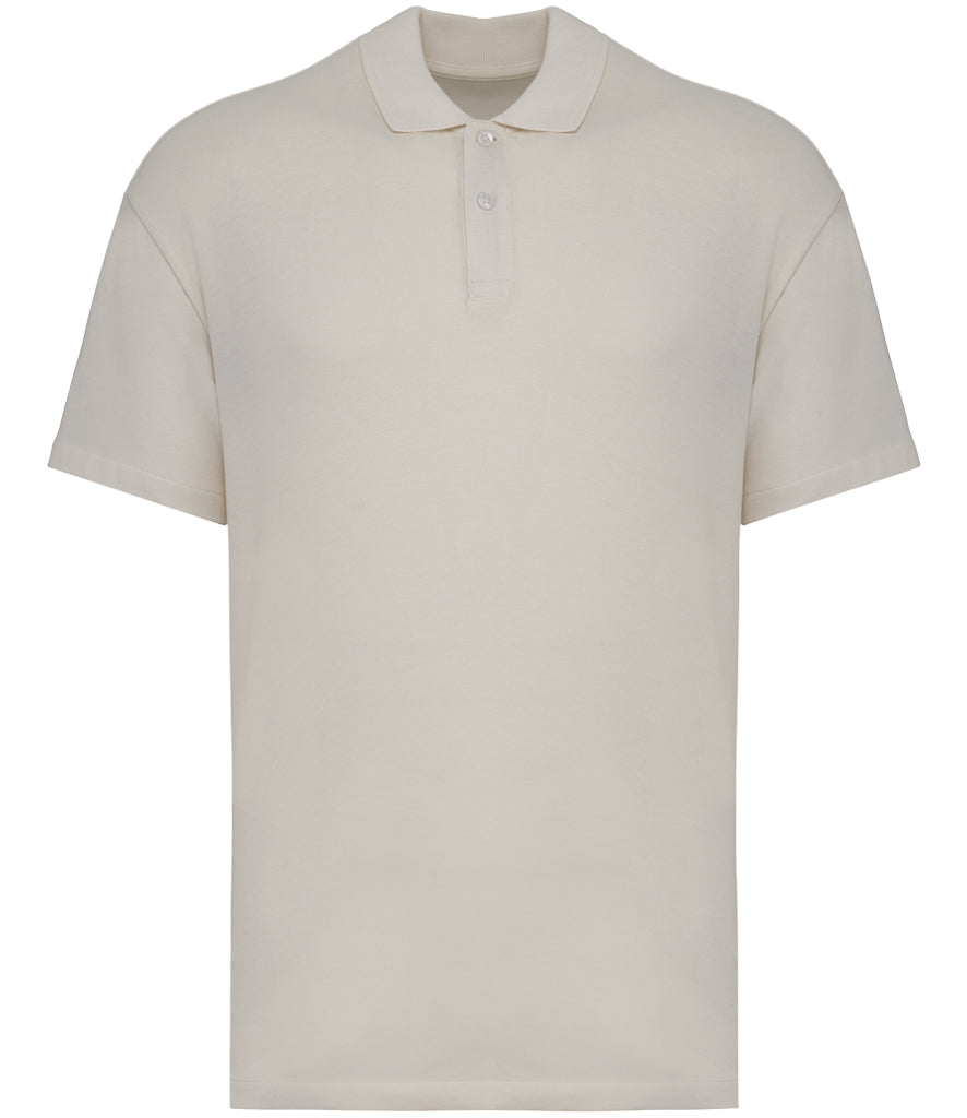 Native Spirit Drop Shoulder Piqué Polo Shirt