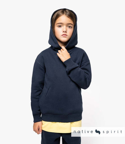 Native Spirit Kids Oversized Hooded Sweatshirt