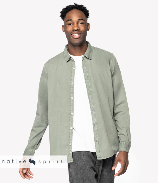 Native Spirit Washed Long Sleeve Shirt