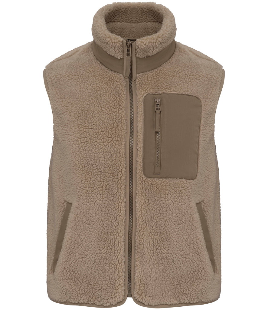 Native Spirit Unisex Sherpa Bodywarmer