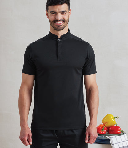 Premier Essential Coolchecker Short Sleeve Chef's Shirt