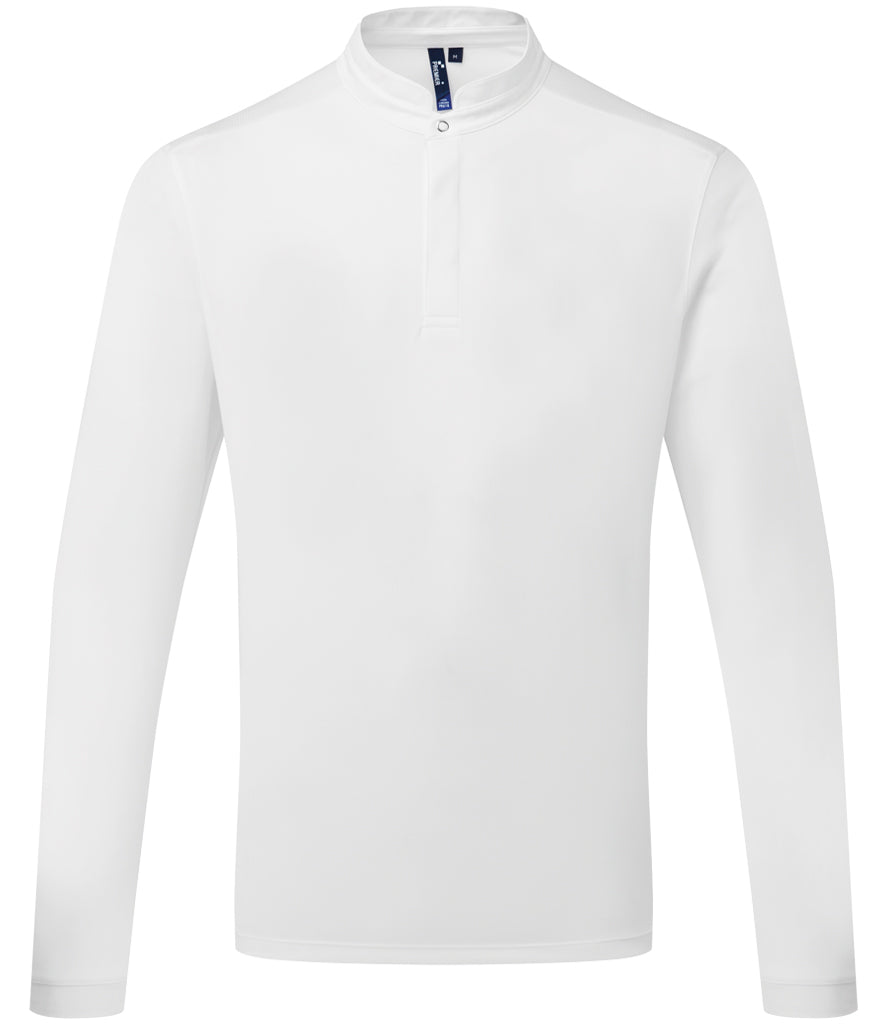 Premier Essential Coolchecker Long Sleeve Chef's Shirt