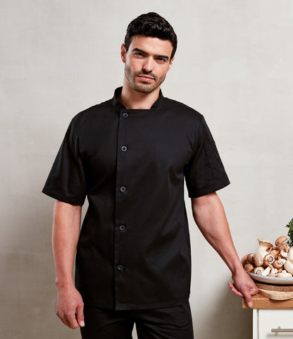 Premier Essential Short Sleeve Chef's Jacket