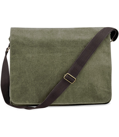 Quadra Vintage Canvas Despatch Bag