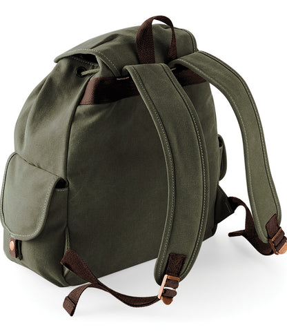 Quadra Vintage Canvas Backpack