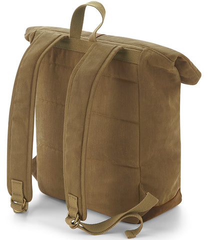 Quadra Heritage Waxed Canvas Backpack