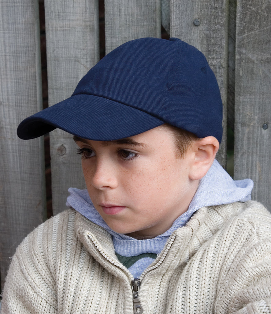 Result Kids Low Profile Heavy Brushed Cotton Cap