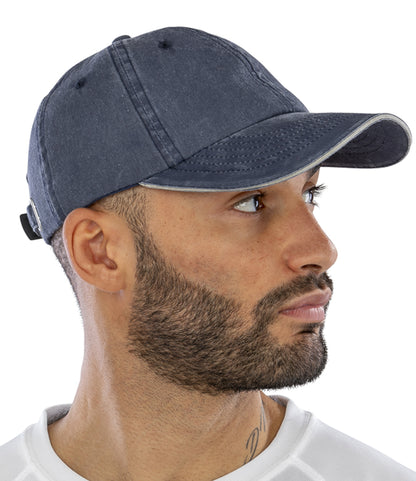 Result Washed Fine Line Cotton Cap