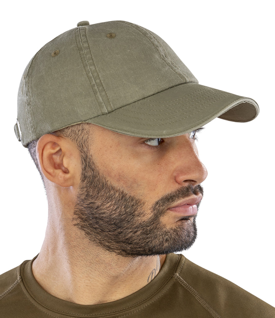 Result Washed Fine Line Cotton Cap