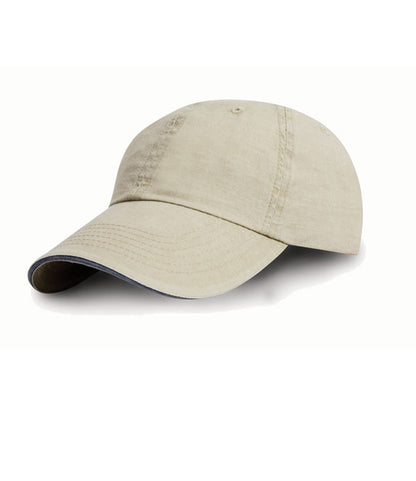 Result Washed Fine Line Cotton Cap