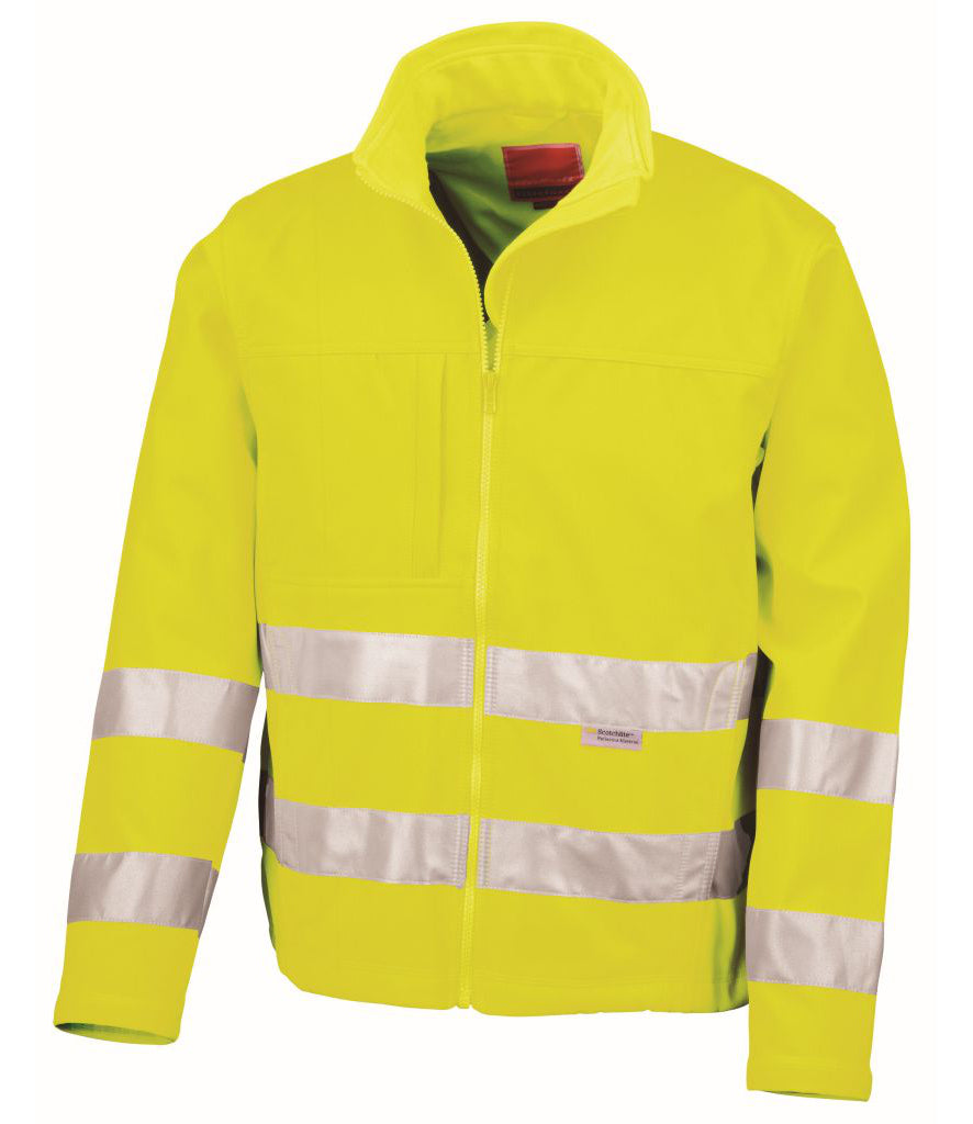 Result Safe-Guard Hi-Vis Soft Shell Jacket