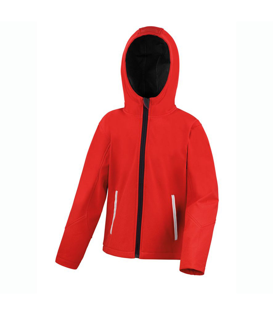 Result Core Kids TX Performance Hooded Soft Shell Jacket