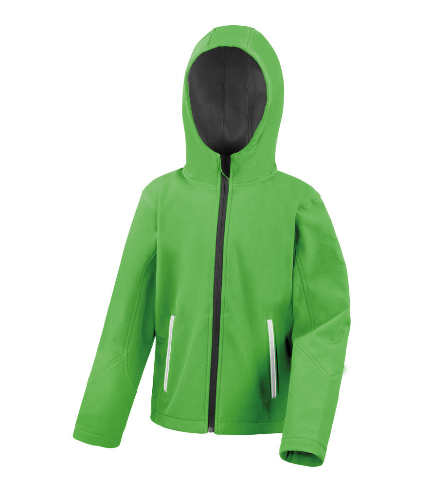 Result Core Kids TX Performance Hooded Soft Shell Jacket