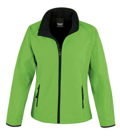 Result Core Ladies Printable Soft Shell Jacket