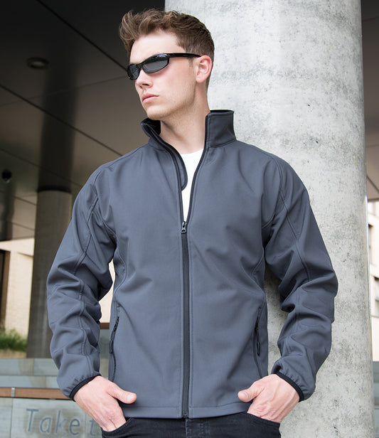 Result Core Printable Soft Shell Jacket