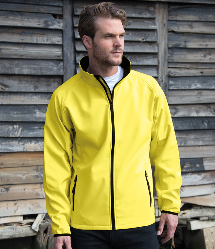 Result Core Printable Soft Shell Jacket