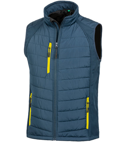 Result Genuine Recycled Compass Padded Gilet