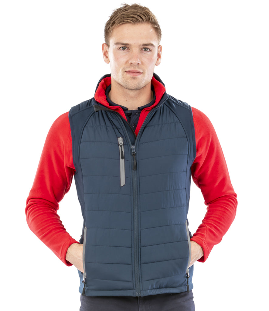 Result Genuine Recycled Compass Padded Gilet