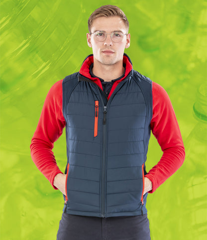 Result Genuine Recycled Compass Padded Gilet