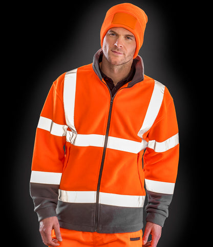 Result Safe-Guard Hi-Vis Micro Fleece Jacket