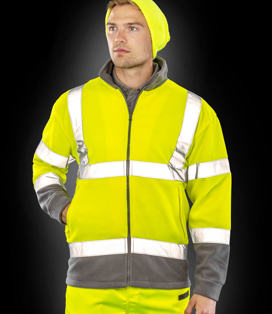 Result Safe-Guard Hi-Vis Micro Fleece Jacket