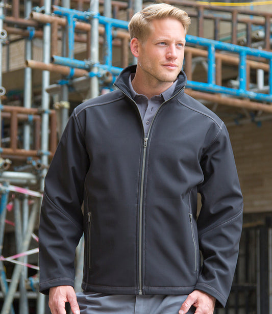 Result Work-Guard Treble Stitch Soft Shell Jacket