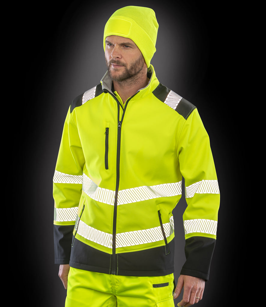 Result Safe-Guard Printable Ripstop Safety Soft Shell Jacket