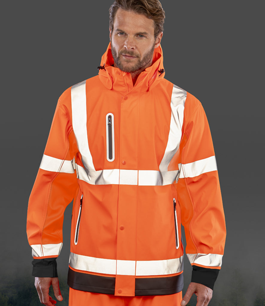 Result Recycled Heavy Duty Prism PU Safe and Dry Jacket