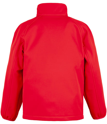 Result Genuine Recycled Kids Two Layer Printable Soft Shell Jacket