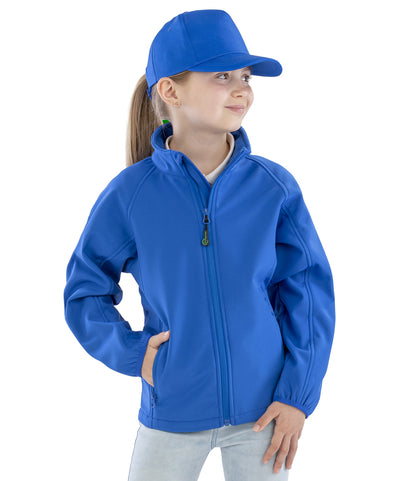 Result Genuine Recycled Kids Two Layer Printable Soft Shell Jacket