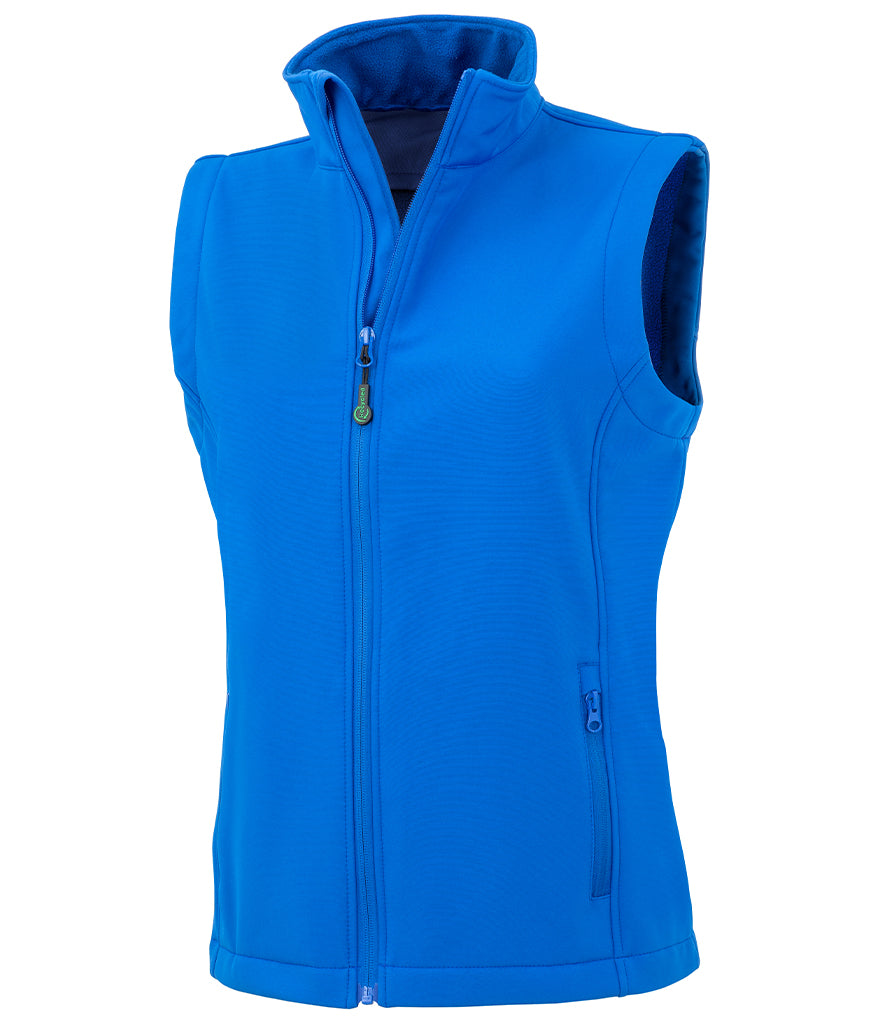 Result Genuine Recycled Ladies Printable Soft Shell Bodywarmer