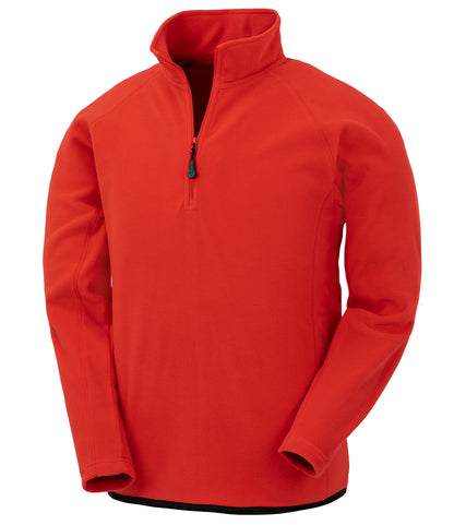 Result Genuine Recycled Zip Neck Micro Fleece