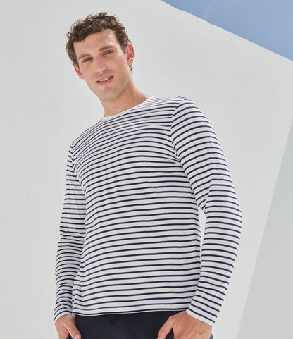 SF Clothing Unisex Long Sleeve Striped T-Shirt