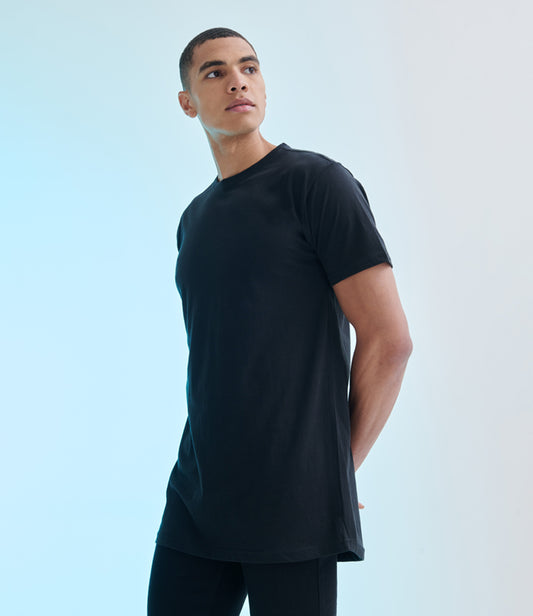 SF Clothing Longline Dipped Hem T-Shirt