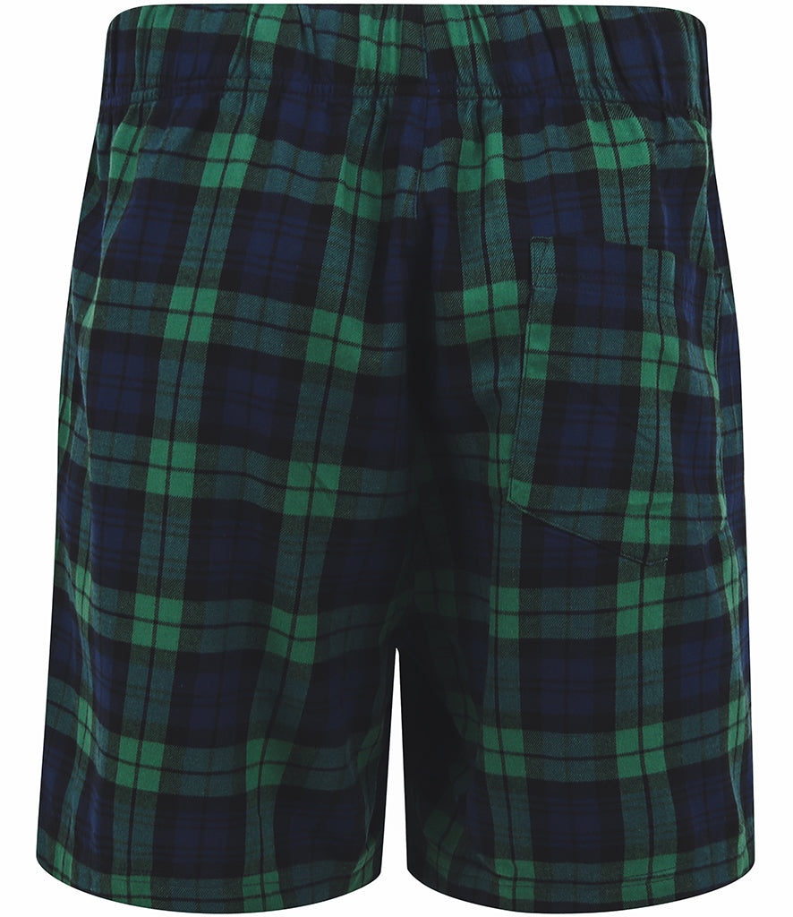 SF Clothing Tartan Lounge Shorts