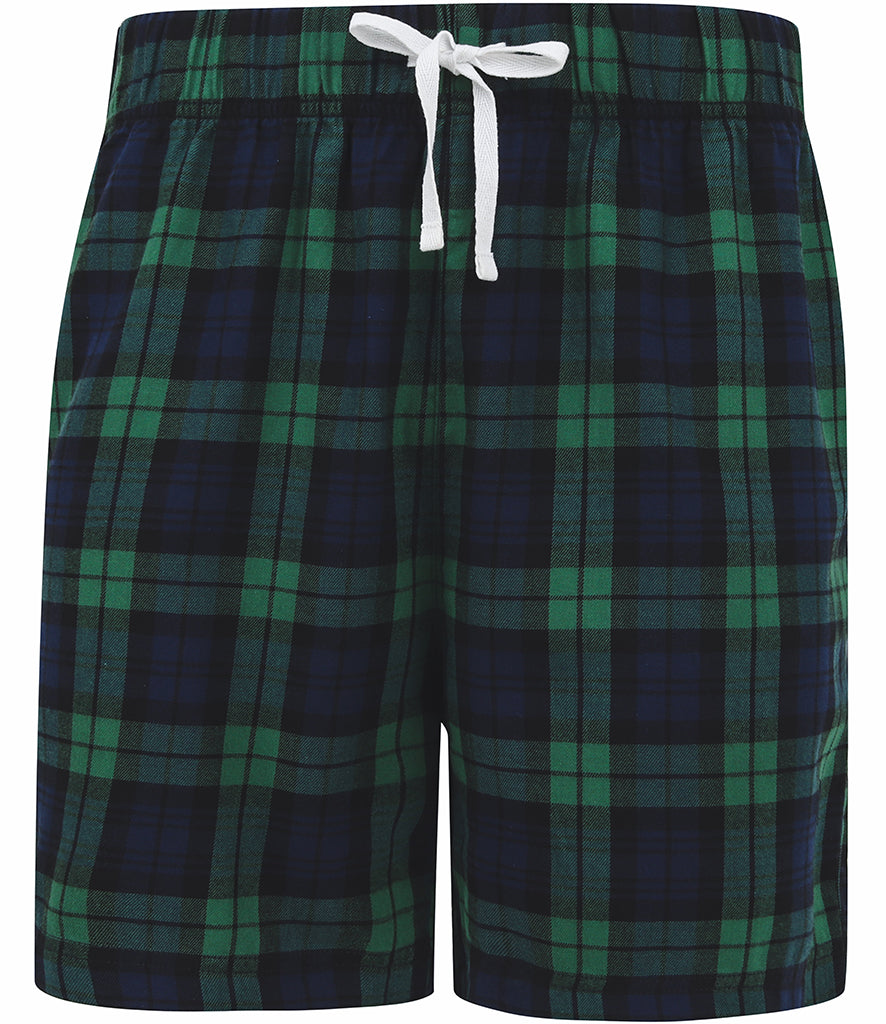 SF Clothing Tartan Lounge Shorts